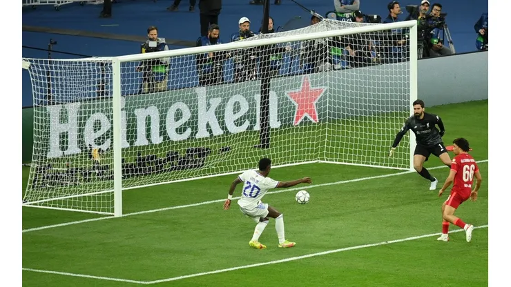 Vinicius Junior abrió el marcador en la final