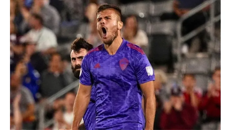 Diego Rubio anotó en la derrota de su Colorado Rapids ante Nashville