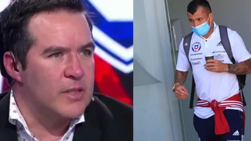 Caamaño se molestó por el acto de Medel.