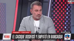 Barticciotto ejemplifica con una pelea de boxeo el partido de Colo Colo.