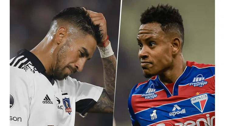 Colo Colo vs. Fortaleza por la Copa Libertadores (Fotos: Getty).