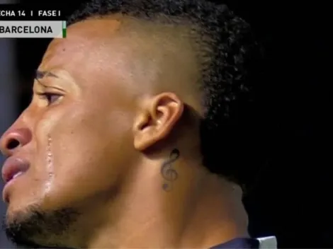 Video: Castillo sale con lágrimas y pide el cambio en pleno partido