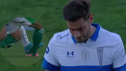 Lucas Melano no ve una en la Universidad Católica