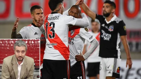 Pablo Carrozza barre el piso con Colo Colo