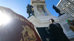 Conmemoracion del 21 de mayo en la Plaza Sotomayor