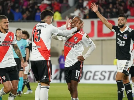 Un festín: River supera a Colo Colo en todos los sectores y lo golea en Buenos Aires