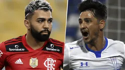 Flamengo vs. Católica por la Copa Libertadores (Fotos: Getty).