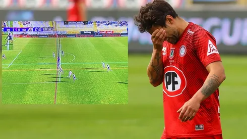 Valdivia apunta al errático VAR en el gol anulado a la U con particular mensaje.