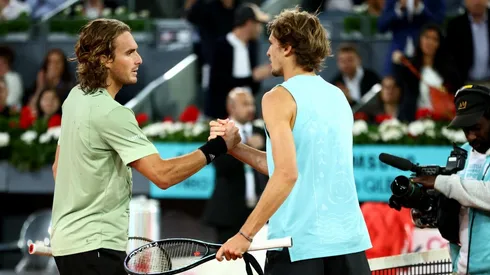 Stefanos Tsitsipas y Alexander Zverev van por la gran final del Masters 1000 de Roma
