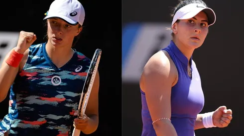 Iga Swiatek y Bianca Andreescu buscan el paso a la semifinal del WTA 1000 de Roma