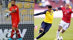 Galíndez compartió camarín con Castillo en las Eliminatorias Sudamericanas.