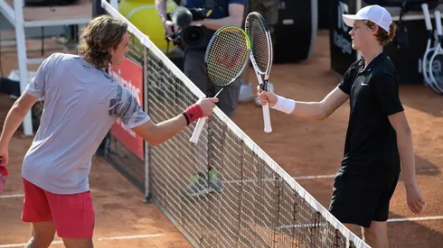 Stefanos Tsitsipas y Jannik Sinner jugarán su tercer partido en el M1000 de Roma