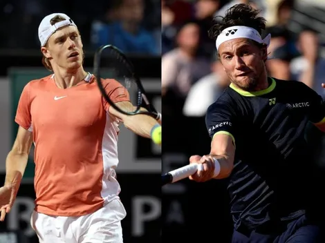 Denis Shapovalov vs Casper Ruud: Cómo ver EN VIVO por STREAMING el partido por los cuartos de final del Masters 1000 de Roma