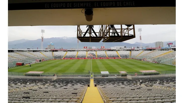 Así lucirá el Monumental ante Coquimbo Unido este sábado.