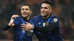 Alexis Sánchez y Lautaro Martínez.