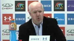 El presidente de los Cruzados se refirió a la sanción