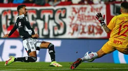 Lucero adelanta a Colo Colo en el marcador frente a Curicó.