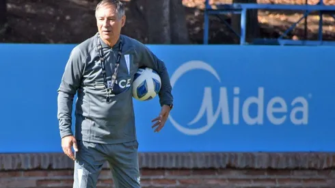 Holan tuvo en esta jornada su primer entrenamiento con la UC