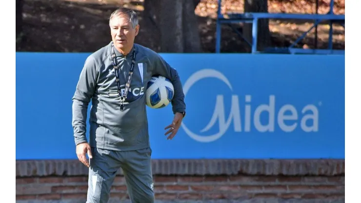 Holan tuvo en esta jornada su primer entrenamiento con la UC