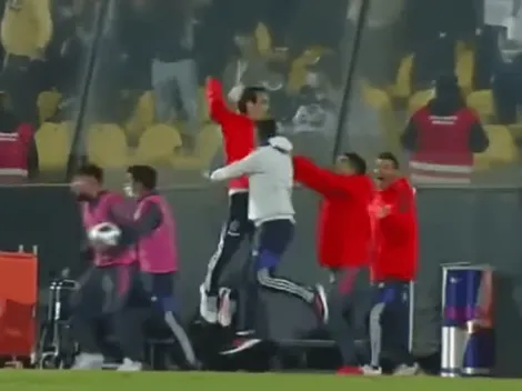 "Por fin algo de sangre": La comentada celebración de Miranda en los goles de la U