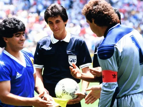 Ex arquero inglés y camiseta de Maradona: "Ni para lavar los platos"