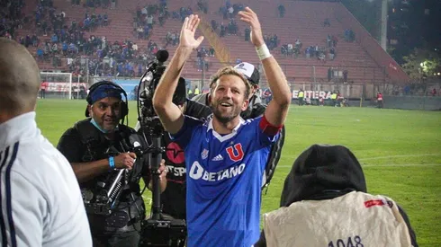 Felipe Seymour feliz luego del triunfo de Universidad de Chile