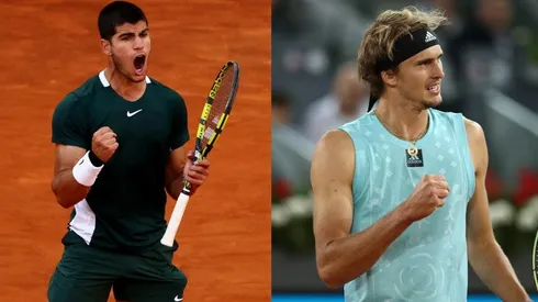 El español buscará su primer título de esta categoría en polvo de ladrillo, mientras que el alemán busca defender el título