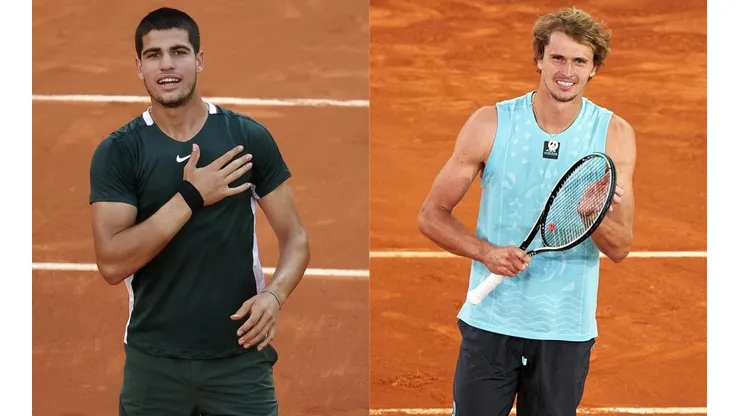Carlos Alcaraz y Alexander Zverev jugarán la final del Masters 1000 de Madrid 2022