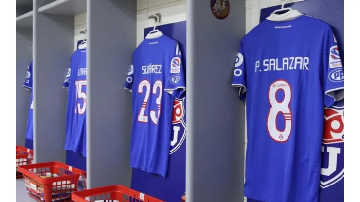 La U saltará al terreno de juego con el apellido materno en la camiseta de cada jugador.