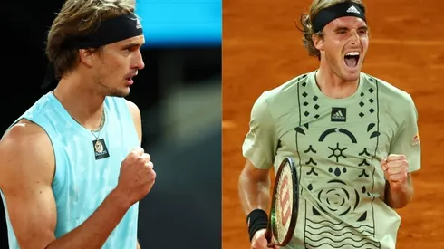 Alexander Zverev y Stefanos Tsitsipas buscan la final del M1000 de Madrid