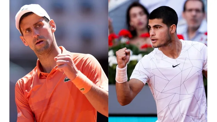 Novak Djokovic y Carlos Alcaraz jugarán la primera semifinal del Masters 1000 de Madrid 2022