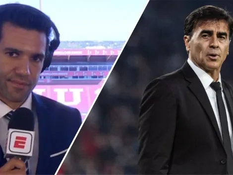 Relator argentino no se cansó de llenar en elogios a Gustavo Quinteros