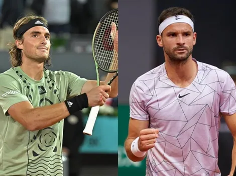 Cómo ver EN VIVO por STREAMING a Tsitsipas vs Dimitrov en el Masters 1000 de Madrid