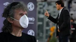 Quinteros le levanta el pulgar a Morón como gerente deportivo.