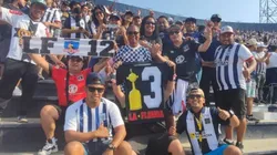 Hinchas de Colo Colo acompañan a Alianza en Perú previo al partido de Libertadores.