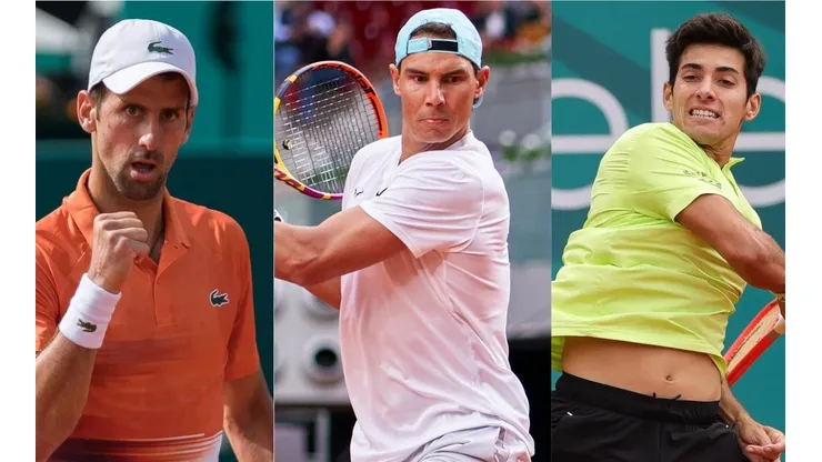 Cristian Garin participa en el Masters 1000 que tendrá la presencia de Novak Djokovic y Rafael Nadal