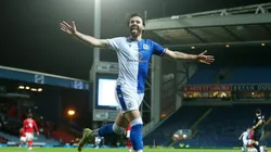 Ben Brereton mira con felicidad lo que fue su temporada 2021/2022