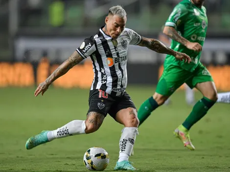 Vargas anota en el empate de Atlético Mineiro contra Goias en el Brasileirao