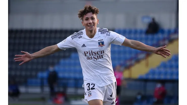 Luciano Arriagada por ahora no ha sumado muchos minutos en la temporada 2022 de Colo Colo
