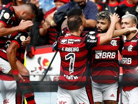 La formación de Flamengo para enfrentar a la UC por la Libertadores