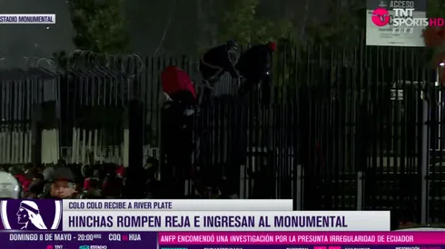 Colo Colo condena los desórdenes en el Monumental en partido de Libertadores.