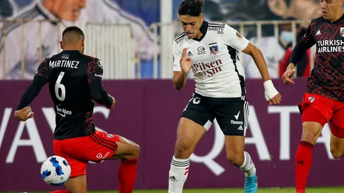 Solari tuvo una gran participación en la derrota de Colo Colo ante River Plate