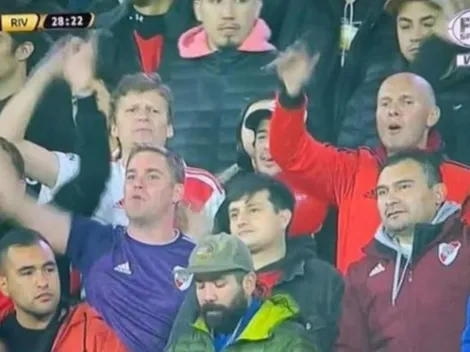 Hincha de la UC se infiltra en la barra de River para alentar contra el Cacique