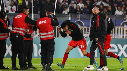 Gallardo denuncia incidentes y Colo Colo podría ser sancionado en el Monumental.