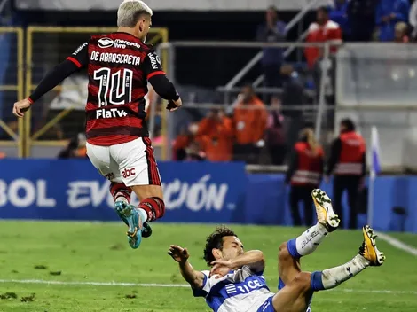 La UC vende cara su derrota ante Flamengo en San Carlos