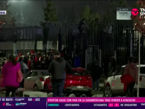 Problemas en el acceso al sector Océano previo al partido de Colo Colo