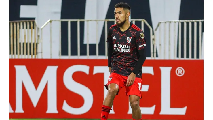 Díaz fue protagonista en el 1-0 de River Plate ante Colo Colo
