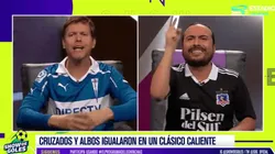 Hincha de Colo Colo se fue con todo contra la UC en programa de TV.
