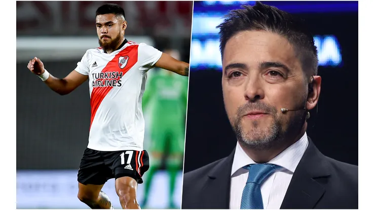 Juanjo Buscalia llena de flores a Díaz en River tratándolo de insuperable en el mano a mano.