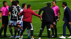 Dirigentes de Colo Colo denuncian cámaras de seguridad tapadas en incidente de San Carlos.